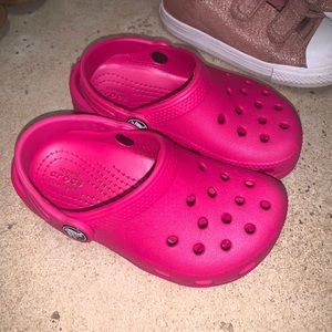 Girls Crocs size 9t